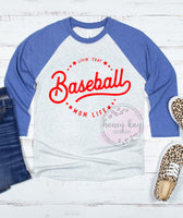 Baseball Mom Life