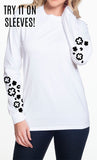 Clover Leopard Sheet Black