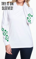 Clover Leopard Sheet Kelly Green