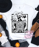 Coffee Drinking Skeleton
