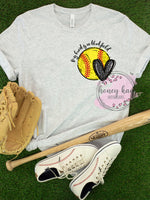 DTF Sketch Softball Oversized Pocket