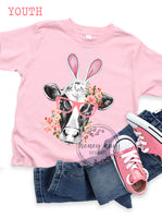 DTF Easter Cow Youth