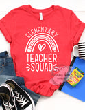 Elementary Teacher Squad Rainbow