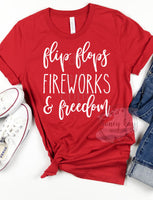 Flip Flops Fireworks Freedom