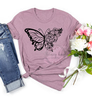 Floral Butterfly