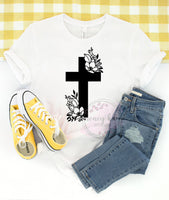 Floral Cross