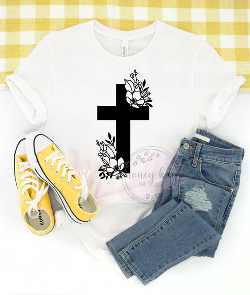 Floral Cross