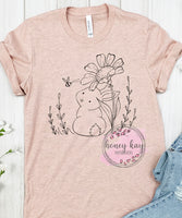 Flower Field Bunny
