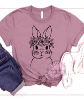 Flower Crown Bunny Adult