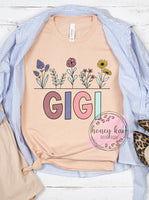 DTF Flower Topper Gigi