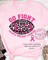 Football Tackle Cancer 2-color