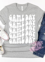 Game Day Wavy White
