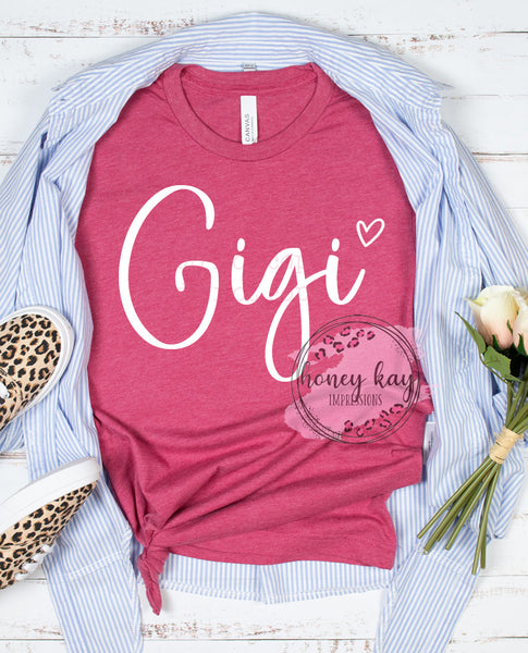 Gigi Handwritten White