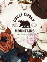 Great Smoky Mountains Dk. Brown
