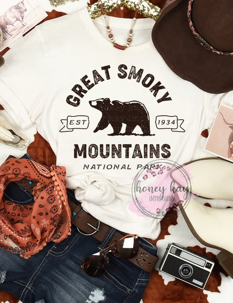 Great Smoky Mountains Dk. Brown