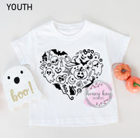 Halloween Collage Heart Youth