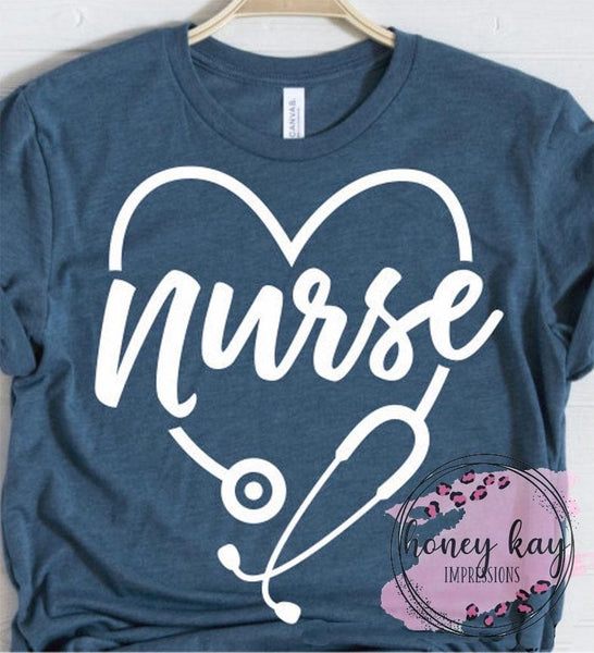 Nurse Heart Stethoscope
