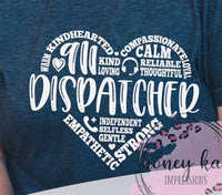 911 Dispatch Heart