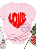 Love Heart Red