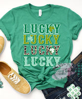 DTF Lucky Leopard Repeat