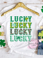 DTF Lucky Leopard Repeat