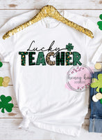 DTF Lucky Teacher Leopard