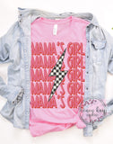 DTF Mama's Girl Lightning Youth