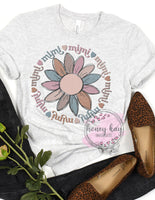 DTF Mimi Flower Circle