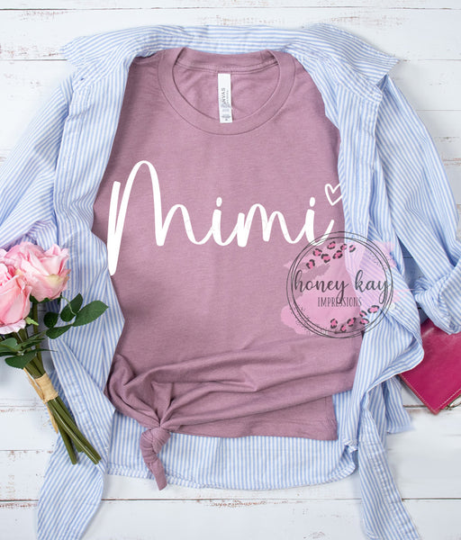 Mimi Handwritten White