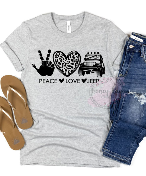 Peace Love Jeep