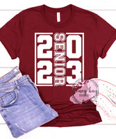 Senior 2023 Block