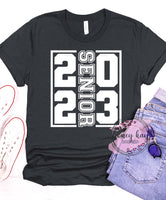 Senior 2023 Block