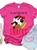 DTF Snacks Soccer Bow Youth