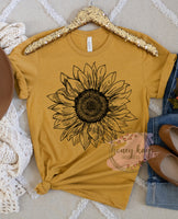 Sunflower Sketch