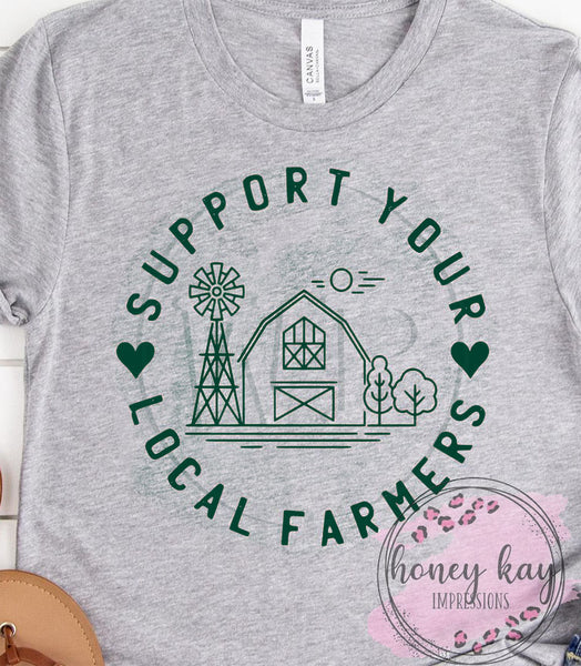 Support Your Local Farmer Circle