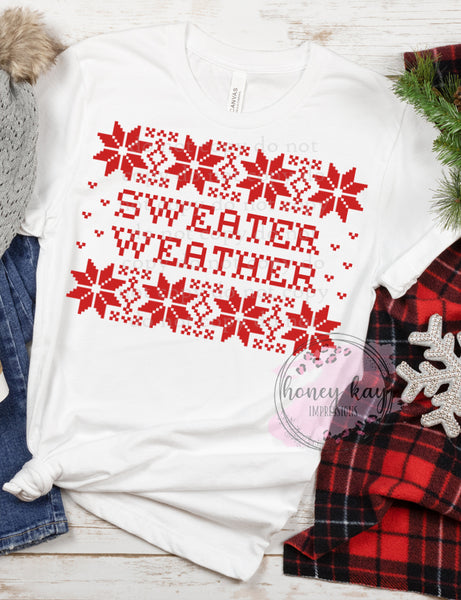 Sweater Weather Stitched