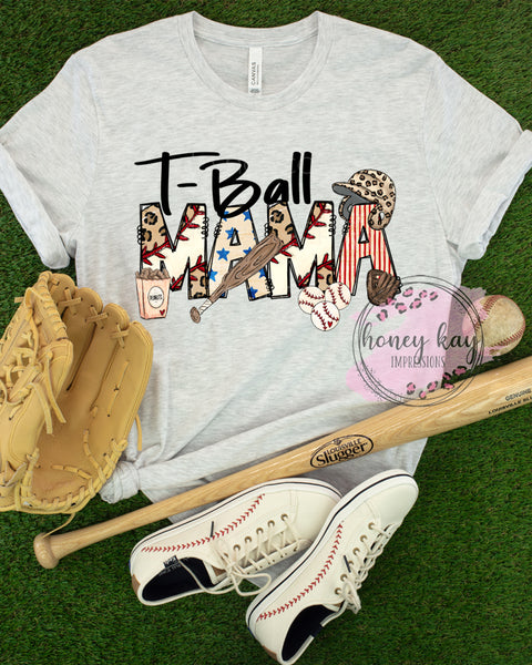 DTF T-Ball Mama