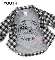 Valentine Truck Black Youth